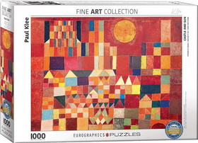 Eurographics EUR-6000-0836-C Castle and Sun by Paul Klee 1000 Piece Jigsaw Puzzle