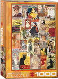 Eurographics EUR-6000-0935-C Theater & Opera Vintage Collage 1000 Piece Jigsaw Puzzle