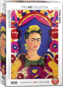 Eurographics EUR-6000-5425-C Frida Kahlo Self Portrait 1000 Piece Jigsaw Puzzle