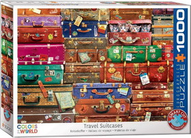Travel Suitcases 1000 Piece Jigsaw Puzzle