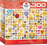 Eurographics EUR-8300-0816-C EmojiPuzzle What's your Mood? 300 Piece XL Jigsaw Puzzle