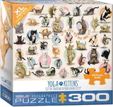 Yoga Kittens 300 Piece XL Jigsaw Puzzle