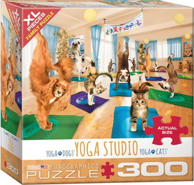 Yoga Studio 300 Piece XL Jigsaw Puzzle