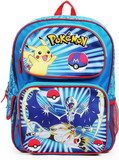 Fashion Accessory Bazaar FAB-85615-C Pokemon Character Group Blue 16 Inch Backpack