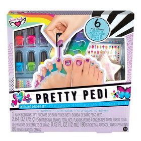 Fashion Angels FAE-12168-C Fashion Angels Pretty Pedi Pedicure Set | Spa Gift Set For Girls
