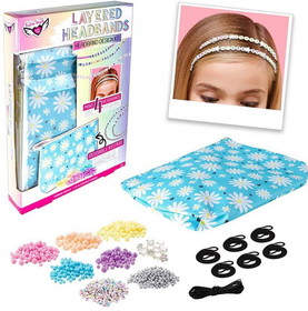 Fashion Angels FAE-12801-C Fashion Angels Layered Headband Design Kit With Keeper Pouch