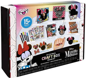 Fashion Angels FAE-40046-C Disney Minnie Mouse Fashion Angels DIY Ultimate Craft Box