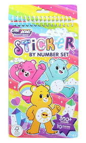 Fashion Angels FAE-42209-C Care Bears 300+ Sticker By Number Activity Set