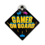 Fourth Castle Car Window Sign Gamer On Board Car Wind Sign Xbox Gamers