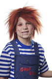 Franco FCO-21118-C Evil Doll Child Costume Wig | Red