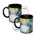 Dragon Ball Z Vegeta Heat Reveal 14oz Mug