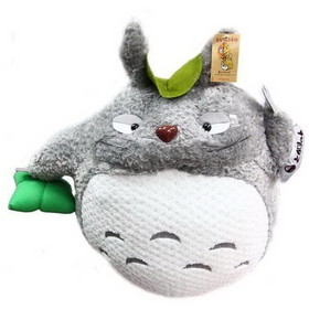 Funluck My Neighbor Totoro 22" Plush: Totoro With White Bag