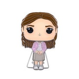 Funko FNK-52478-PAM-C The Office 3 Inch Funko POP Pin, Pam Beesly