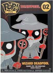 Funko FNK-MVPP0015-C Marvel Deadpool 3 Inch Funko POP Pin | Wizard Deadpool