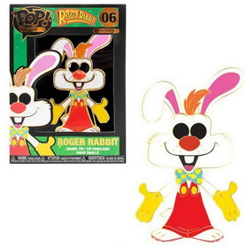 Funko FNK-RRPP0001-C Who Framed Roger Rabbit 3 Inch Funko POP Pin | Roger Rabbit