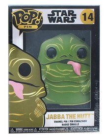 Funko FNK-STPP0018-C Star Wars 3 Inch Funko POP Pin | Jabba The Hutt