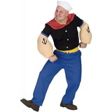Funworld FNW-102724STD-C Popeye Costume Adult Standard