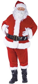 Funworld FNW-7519-C Santa Suit Complete Velour Plus Costume