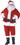 Funworld FNW-7519-C Santa Suit Complete Velour Plus Costume