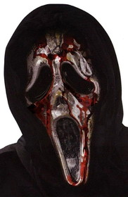 Funworld FNW-8930-C Ghost Face Bleeding Zombie Costume Mask
