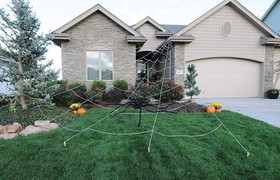 Funworld Mega Spider Web Outdoor Halloween Decoration