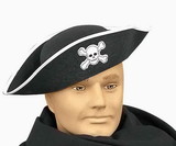 Forum Novelties Felt Pirate Adult Hat