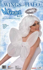 Forum Novelties Angel Wings & Halo Costume Accessory Kit White