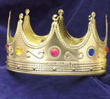 Regal King Adult Costume Crown