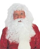 Forum Novelties Santa Wig & Beard Professional Christmas Costume Accessory Set One Size Fits Most