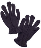Adult Costume Black Theatrical Gloves