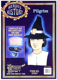 Forum Novelties Heros in History Pilgrim Man Costume Accessory Kit