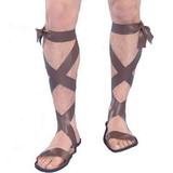 Forum Novelties Roman Gladiator Costume Sandals Adult One Size Fits Most