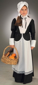 Forum Novelties Thanksgiving Pilgrim Girl Costume Child