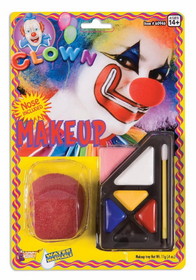 Forum Novelties Circus Clown Make Up Costume Kit