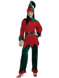 Forum Novelties Deluxe Santa Helper Elf Costume Adult