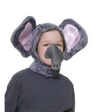 Forum Novelties Elephant Hood & Nose Animal Costume Set Child Standard