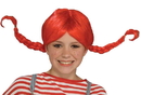 Forum Novelties Pippi Longstocking Red Costume Wig