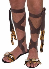 Forum Novelties Stone Age Men's Costume Sandals One Size