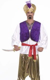Forum Novelties FRM-63113-C Desert Prince Costume Shirt & Vest