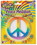 Hippie Rainbow Peace Medallion Necklace Costume Accessory