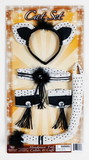 Forum Novelties Cat Adult Costume Set - Headpiece, Tail, Collar, & Cuffs