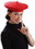 Forum Novelties FRM-65616-C Red Beret Adult Costume Hat