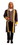Ben Franklin Costume Jacket w/Attached Vest & Jabot Adult Stnd