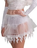Forum Novelties Angel White Crinoline Slip w/Lace Costume Accessory Adult OSFM