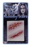 Forum Novelties FRM-66079-C Two Zombie Prosthetic Bloody Scar Wounds Costume Accessory