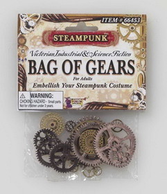 Forum Novelties FRM-66453-C Steampunk Bag Of Gears Adult Costume Accessory