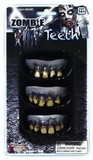 Forum Novelties Zombie Prosthetic Teeth Costume Accessory - Set of 3