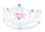 Pink Glitter Costume Tiara Child