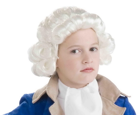 Forum Novelties Colonial Boy Child Costume White Wig One Size