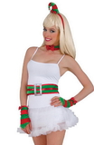 Forum Novelties Sexy Santa Elf Costume Kit One Size